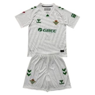 Otroški Nogometni dresi kompleti Real Betis Vratar Gostujoči 2025-26 bela