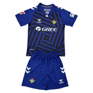 Otroški Nogometni dresi kompleti Real Betis Vratar Tretji 2025-26 modra