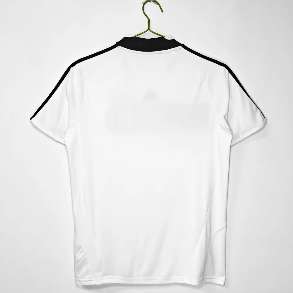 Poceni Moški retro nogometni dresi Nemčija Domači 2008 bela-1