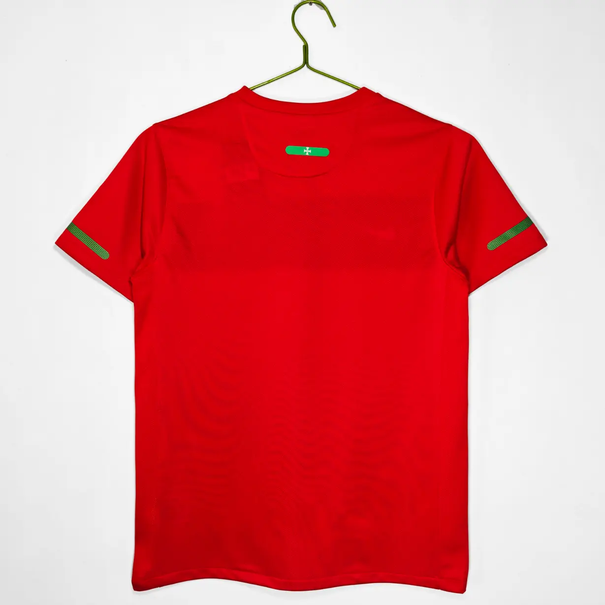 Retro Nogometni dresi Portugalska Domači 2010 rdeča Kratek Rokav-1