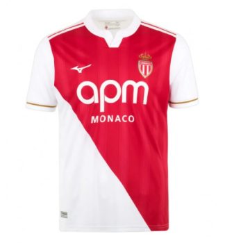 Moški Nogometni dresi AS Monaco Domači 2025-26 z lastnim tiskom