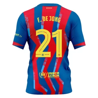 Moški Nogometni dresi Četrti Frenkie de Jong #21 FC Barcelona 2025–26