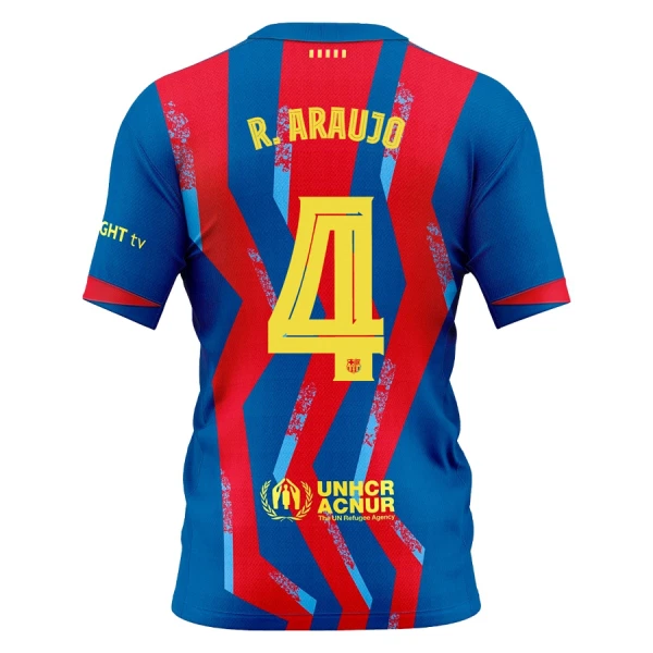 Moški Nogometni dresi Četrti Ronald Araujo #4 FC Barcelona 2025–26