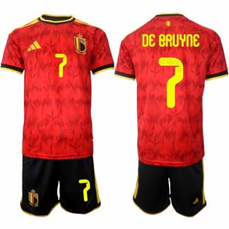 Poceni Nogometni dresi kompleti Kevin De Bruyne #7 Belgija Domači SP 2026