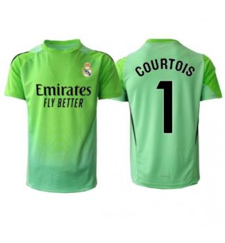 Poceni Nogometni dresi Thibaut Courtois #1 Real Madrid Vratar Tretji 2025-26