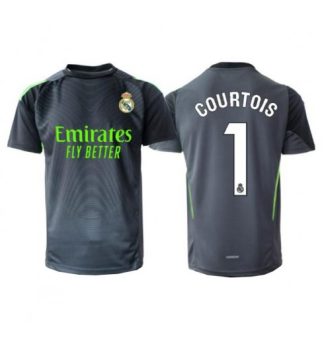 Poceni Nogometni dresi Thibaut Courtois #1 Real Madrid Vratar Tretji 2025-26