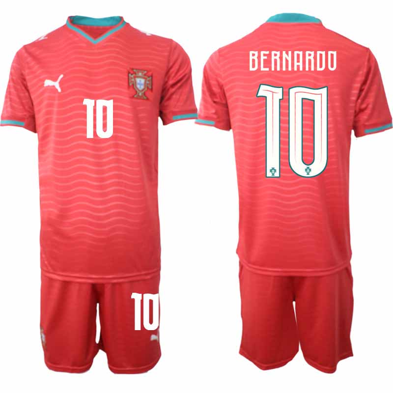 Moški dresi komplet Portugalska reprezentance Bernardo Silva #10 Domači SP 2026