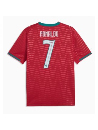 Moški Nogometni dresi Cristiano Ronaldo #7 Portugalska Domači SP 2026 Kratek Rokav-3