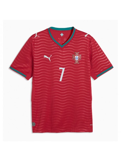 Moški Nogometni dresi Cristiano Ronaldo #7 Portugalska Domači SP 2026 Kratek Rokav-4