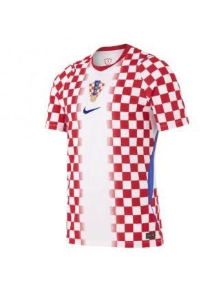 Moški Nogometni dresi Hrvaška Domači SP 2026 Kratek Rokav-3