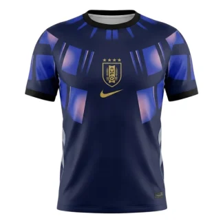 Moški Nogometni dresi reprezentance Urugvaj Gostujoči SP 2026 Kratek Rokav