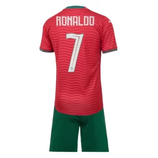 Nogometni dresi kompleti za otroke Cristiano Ronaldo #7 Portugalska Domači SP 2026