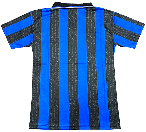 Poceni Moški Nogometni dres Inter Milan Domači 1997-98-1
