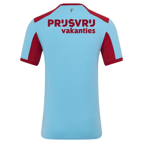 Poceni Moški Nogometni dresi Feyenoord Tretji 2025-26 Kratek Rokav-1