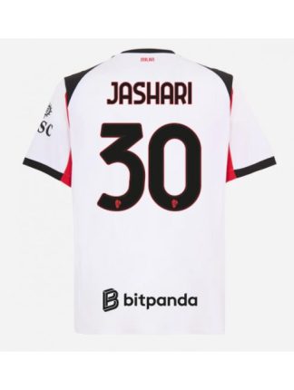 Moški Nogometni dresi AC Milan Ardon Jashari #30 Gostujoči 2025-26 Kratek rokav