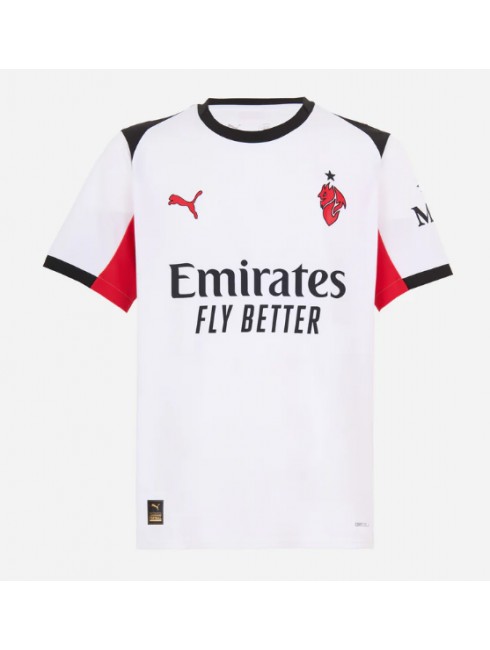 Moški Nogometni dresi AC Milan Fikayo Tomori #23 Gostujoči 2025-26 Kratek rokav-1