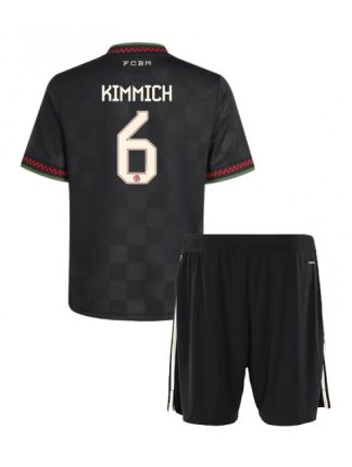 Otroški Nogometni dresi Bayern Munich Joshua Kimmich #6 Tretji 2025-26 kompleti
