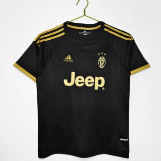 Poceni Moški retro nogometni dresi Juventus Tretji 2015/16 Kratek Rokav