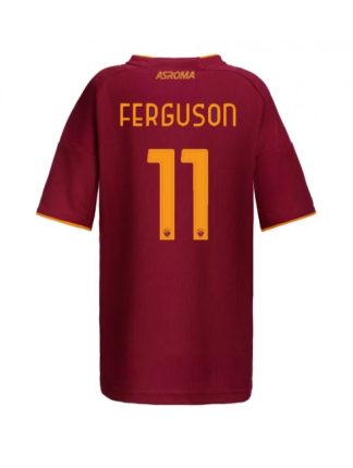 Ženski Nogometni dresi AS Roma Evan Ferguson #11 Domači 2025-26 Kratek rokav
