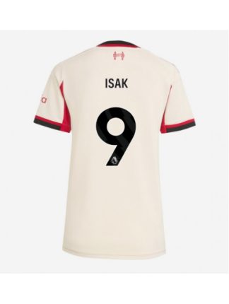 Ženski Nogometni dresi Liverpool Alexander Isak #9 Gostujoči 2025-26 Kratek rokav