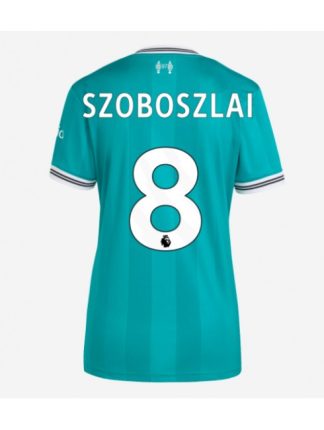 Ženski Nogometni dresi Liverpool Dominik Szoboszlai #8 Tretji 2025-26 Kratek rokav