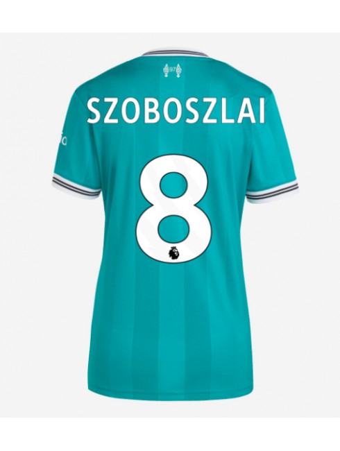Ženski Nogometni dresi Liverpool Dominik Szoboszlai #8 Tretji 2025-26 Kratek rokav