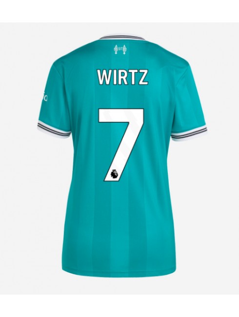 Ženski Nogometni dresi Liverpool Florian Wirtz #7 Tretji 2025-26 Kratek rokav