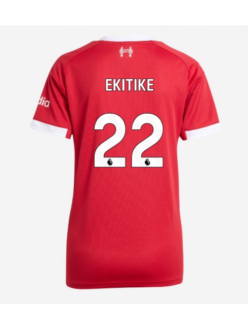 Ženski Nogometni dresi Liverpool Hugo Ekitike #22 Domači 2025-26 Kratek rokav