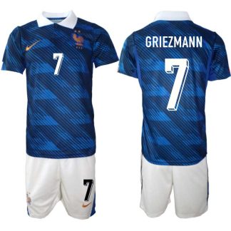 Moški Nogometni dresi kompleti reprezentance Francija Antoine Griezmann #7 Domači SP 2026
