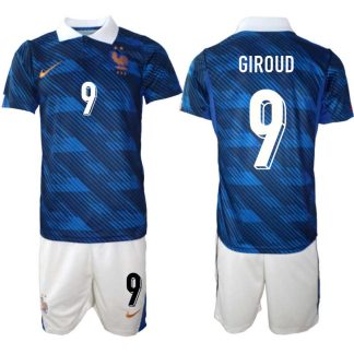 Moški Nogometni dresi kompleti reprezentance Francija Olivier Giroud #9 Domači SP 2026