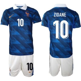 Moški Nogometni dresi kompleti reprezentance Francija Zinedine Zidane #10 Domači SP 2026