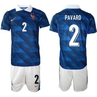 Moški Nogometni dresi reprezentance Francija Domači SP 2026 Benjamin Pavard #2