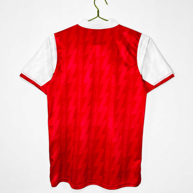 Poceni Moški retro nogometni dresi Arsenal Domači 1994/96 Kratek Rokav-1