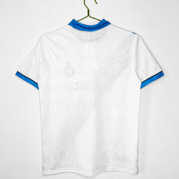 Poceni Moški retro nogometni dresi Inter Milan Gostujoči 1994/95 Kratek Rokav-1