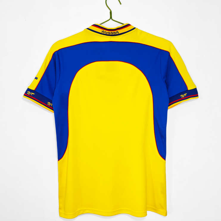 Poceni Moški retro nogometni dresi Kolumbija Domači 2001-1