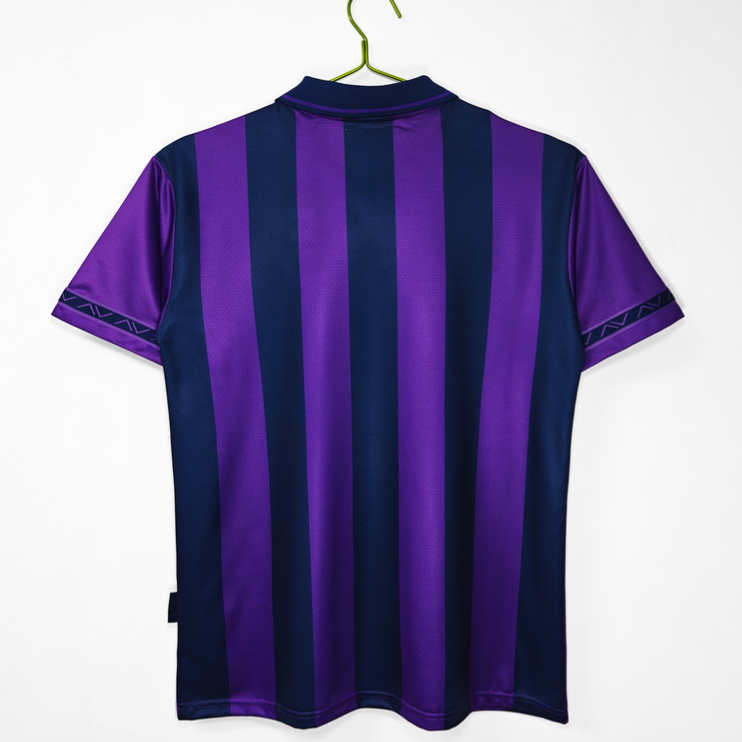 Poceni Moški retro nogometni dresi Tottenham Hotspur Gostujoči 1995/97 Kratek Rokav-1