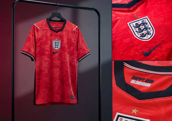 Dresi Anglija za leto 2026 združujejo tradicijo in turnirske ambicije