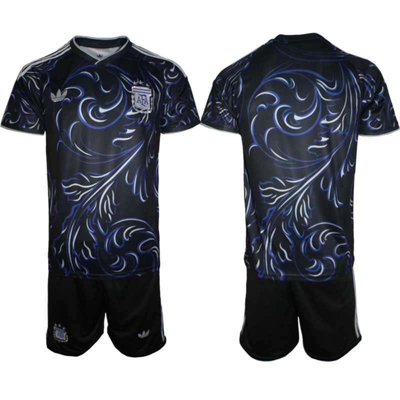 Moški Nogometni dresi Argentina reprezentance Gostujoči SP 2026 + Kratke hlače