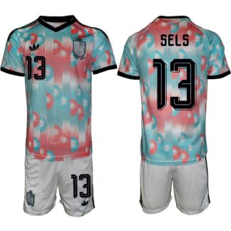 Moški Nogometni dresi kompleti Belgija reprezentance Matz Sels #13 Gostujoči SP 2026