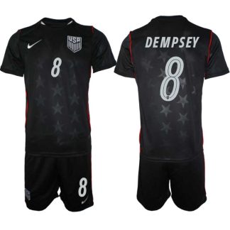 Moški Nogometni dresi kompleti Clint Dempsey #8 Združene Države ZDA Gostujoči SP 2026