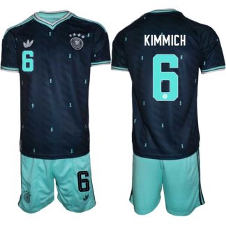 Moški Nogometni dresi kompleti reprezentance Nemčija DFB Joshua Kimmich #6 Gostujoči SP 2026