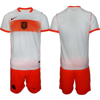 Poceni Moški Nogometni dresi kompleti Nizozemska reprezentance Gostujoči SP 2026