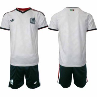 Poceni Moški Nogometni dresi kompleti reprezentance Mehika Gostujoči SP 2026