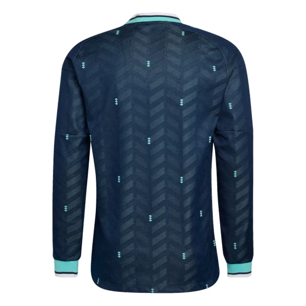 Poceni Moški Nogometni dresi reprezentance Nemčija DFB Gostujoči SP 2026 Dolgi Rokav-1