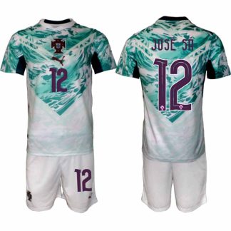 Poceni Nogometni dresi Portugalska Gostujoči SP 2026 José Sá #12 + Kratke hlače