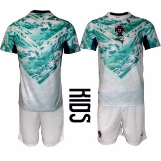 Poceni Otroški nogometni dresi kompleti Portugalska reprezentance Gostujoči SP 2026