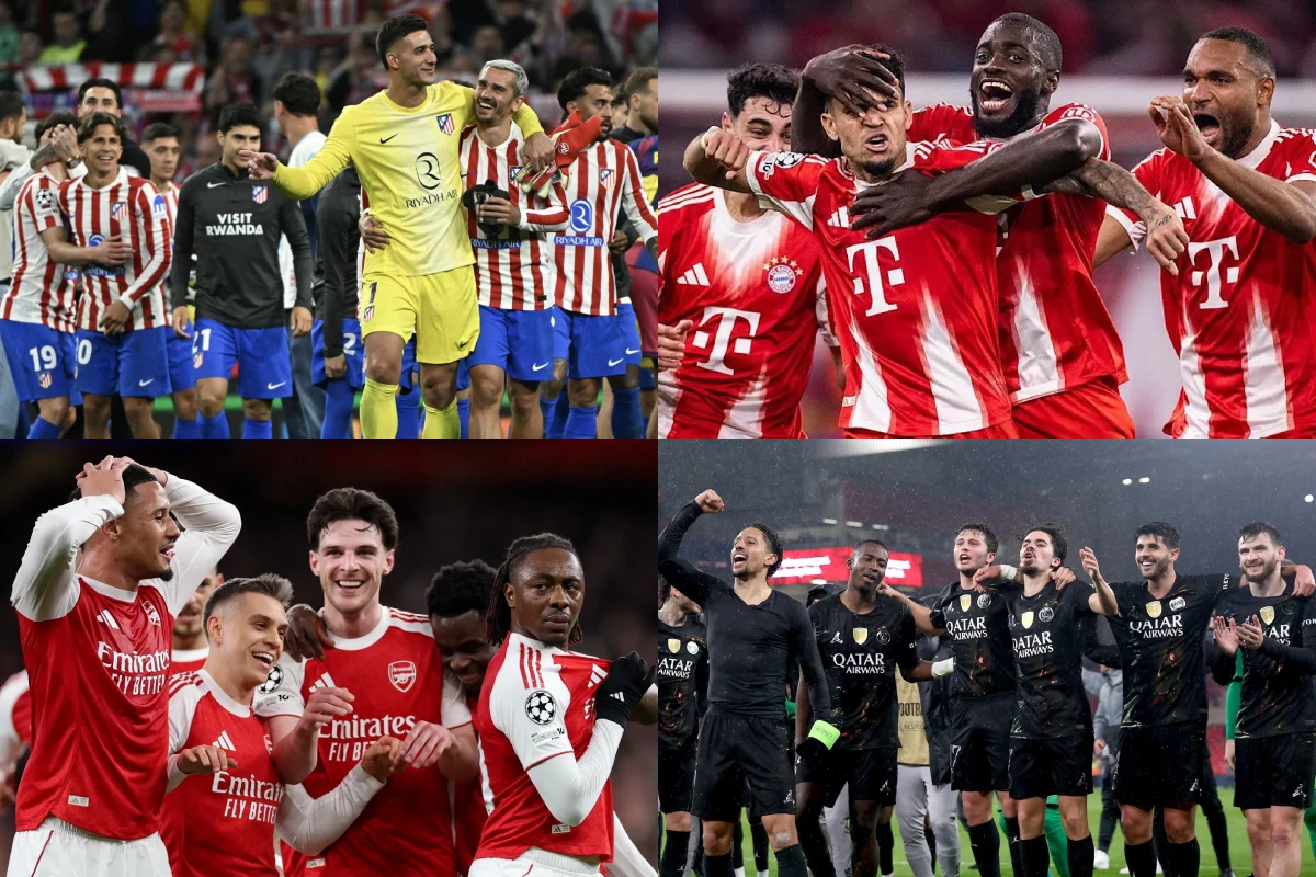 Polfinalisti Lige prvakov 2025/26 so potrjeni