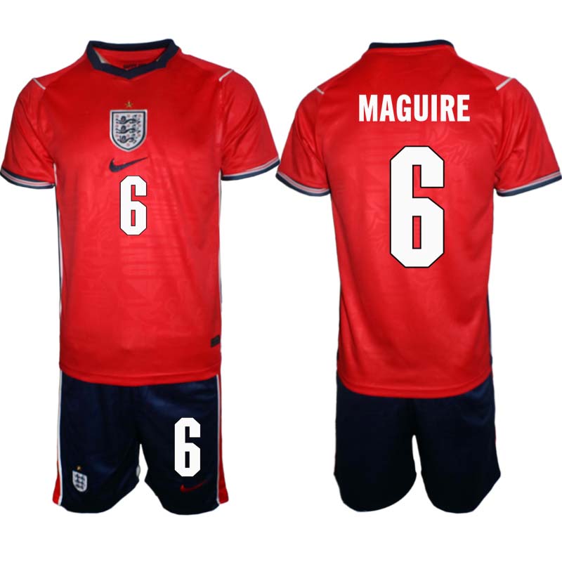 Harry Maguire #6 Nogometni dresi kompleti Anglija SP 2026 reprezentance Gostujoči