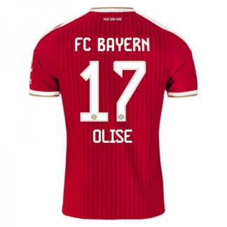 Moški nogometni dresi FC Bayern München Domači 2026-27 Michael Olise #17 rdeča Kratek Rokav