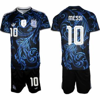 Moški Nogometni dresi kompleti Argentina reprezentance Lionel Messi #10 Gostujoči SP 2026
